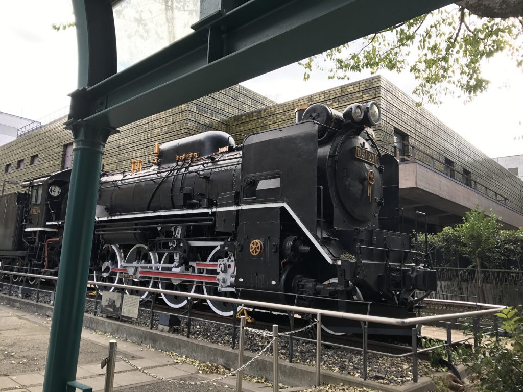 上野公園　蒸気機関車